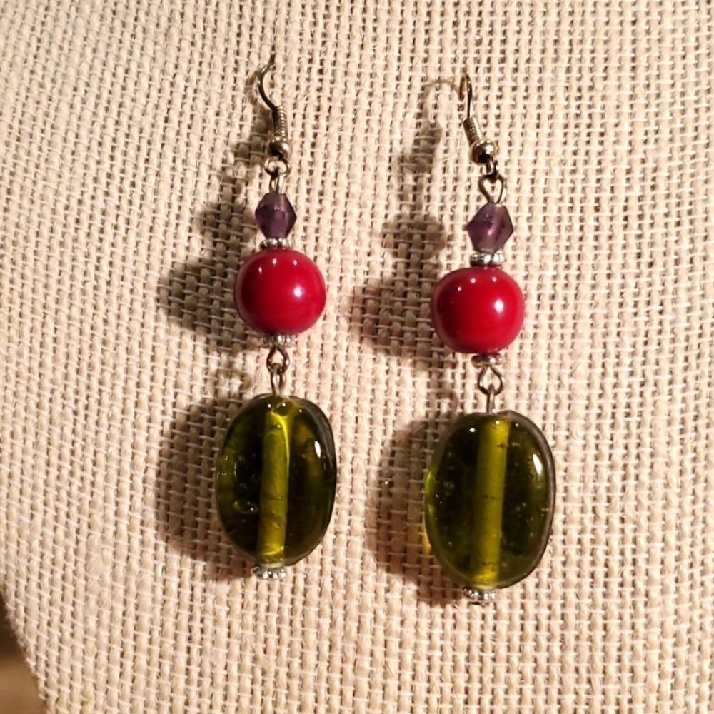 🌾 NWT INDIAN MADE EARRINGS